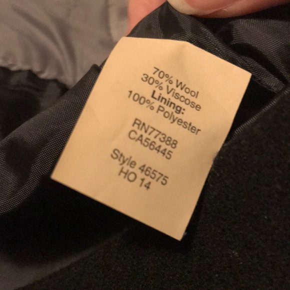 J. Crew pencil skirt in double serge wool black - Picture 6 of 6